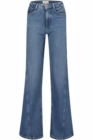 Fabienne Chapot Jeans, Dame, Blå, W30, Bonnie Wide Leg