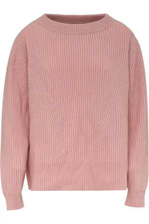 Malo Strik, Dame, Lyserød, L, Cashmere, Luksuriøs Cashmere Top