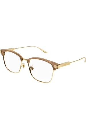 Gucci Tilbehør, unisex, Gul, 53 MM, Uld, Stilfulde GG Solbriller