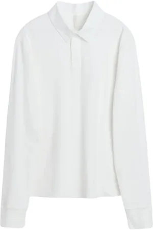 Sunflower Top, Herre, Hvid, XL, Rugby Vaffel Skjorte - Hvid