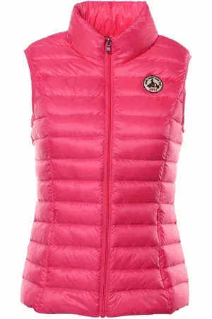 Jott Jakke, Dame, Lyserød, 3XL, Uld, Seda Sleeveless Puffer Jakke