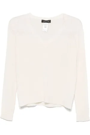 Fabiana Filippi Strik, Dame, , L, Elegant Silkebluse
