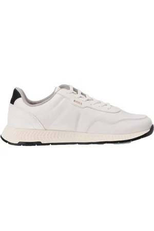 HUGO BOSS Sko, Herre, Hvid, 44 EU, Titanium Runn Sneakers - Hvid