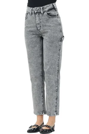 Dickies Jeans, Dame, Grå, W32, Denim, Cargo Ellendale Denim Jeans