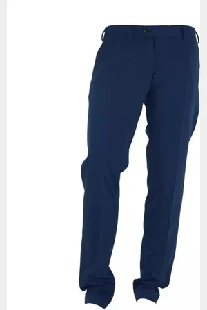 Made in italia Bukser, Herre, Blå, XS, Polyester, Blå Polyester Jeans & Bukser