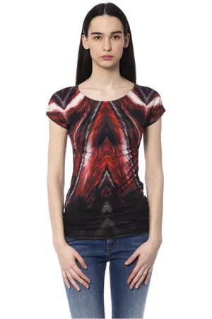 Byblos Top, Dame, Flerfarvet, XS, Uld, Stilfulde Multifarvede Toppe & T-Shirt