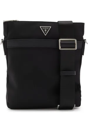 Guess Taske, Herre, Sort, ONE SIZE, Uld, Roma Coated Canvas Messenger Taske