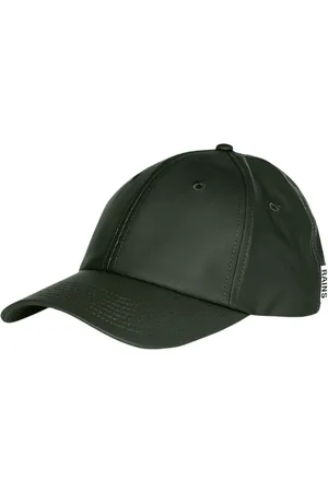 Rains Tilbehør, unisex, Grøn, ONE SIZE, Grøn Vandtæt Baseballkasket