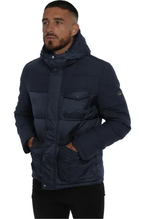 YES ZEE BY ESSENZA Jakke, Herre, Blå, XL, Uld, Tøj Jakker