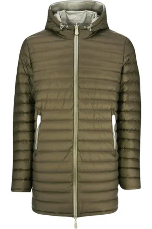 Jott Jakke, Herre, Grøn, 4XL, Uld, Reversible Hooded Down Jacket - Amsterdam Edition