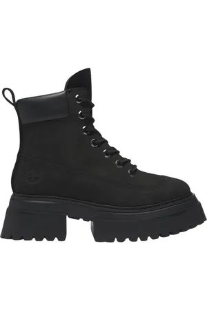 Timberland Sko, Herre, Sort, 45 1/2 EU, Suede, Sort Suede Snørestøvler