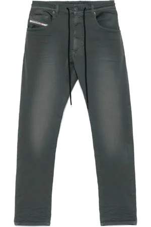 Diesel Jeans, Herre, Grå, W32, Uld, Stilfulde Bukser