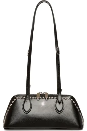 Bally Taske, Dame, Sort, ONE SIZE, Uld, Stud Detaljer Sort Rygsæk