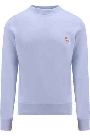 Maison Kitsuné Sweathshirts & Hoodies, Herre, Blå, L, Bomuld, Sweatshirts