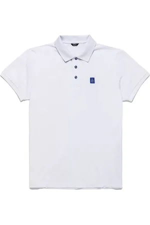 RefrigiWear Top, Herre, Hvid, 2XL, Bomuld, Herre Bomuld Pique Polo Skjorte