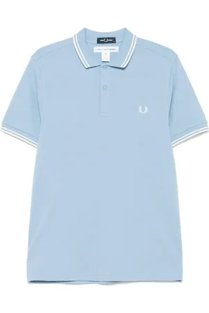 Comme des Garçons Top, Herre, Blå, M, Blå Button-Up T-shirts og Polos