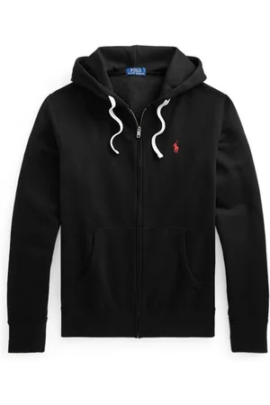 Ralph Lauren Sweathshirts & Hoodies, Herre, Sort, 2XL, Sporty Tracksuit Top