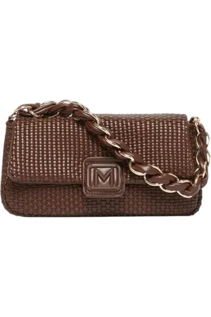 MARELLA Taske, Dame, Brun, ONE SIZE, Uld, Emily1 Crossbody Taske i Mørkebrun