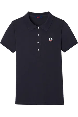 Jott Top, Dame, Blå, S, Bomuld, Stretch Franca Polo