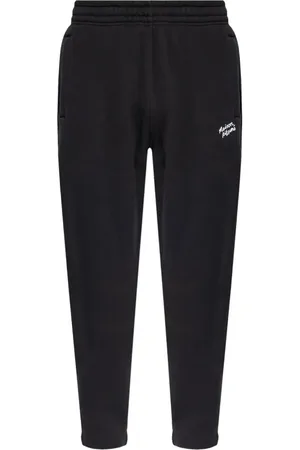 Maison Kitsuné Bukser, Herre, Sort, XS, Bomuld, Sorte Bukser Aw24