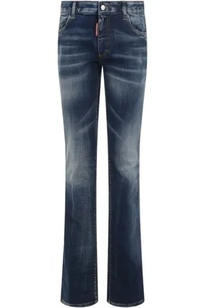 Dsquared2 Jeans, Dame, Blå, S, Bomuld, Boot-cut Jeans