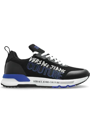 VERSACE Sko, Herre, Sort, 42 EU, Sportsko med logo