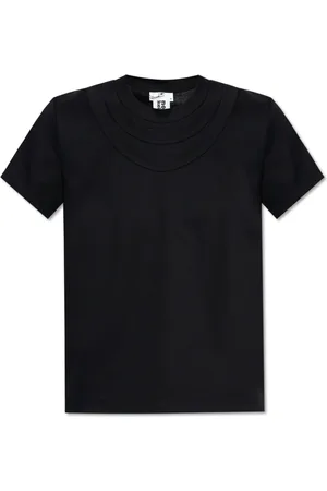 Comme des Garçons Top, Dame, Sort, S, Bomuld, Kortærmet T-shirt