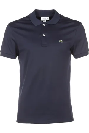 Lacoste Top, Herre, Blå, L, Uld, Stilfulde T-shirts og Polos
