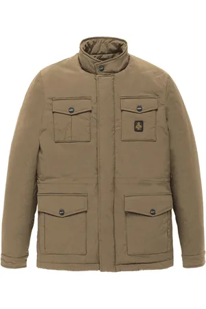 RefrigiWear Jakke, Herre, Brun, 2XL, Nylon, Brun Nylonjakke med PrimaLoft-isolering