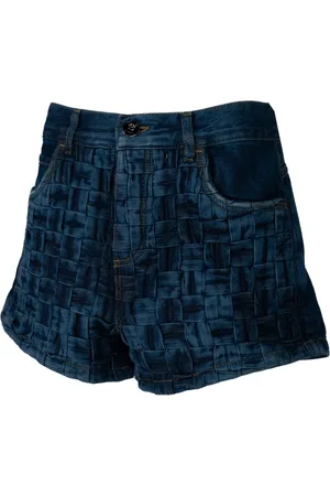 Pinko Shorts, Dame, Blå, W27, Denim, Denim Shorts