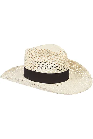 Borsalino Tilbehør, Herre, , 59 CM, Straw Hat med Sort Bånd