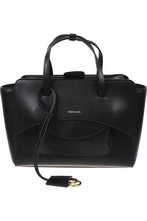 Hidesins Taske, Dame, Sort, ONE SIZE, Bomuld, Sort Clutch Taske med Magnetisk Lukning