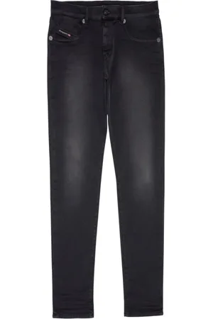 Diesel Jeans, Herre, Sort, W36, Bomuld, D-Strukt Slim Fit Jeans