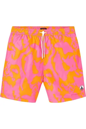Jott Badetøj, Herre, Flerfarvet, 3XL, Polyester, Farverige Badeshorts - Indvendig Brief