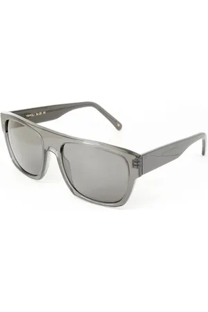 L.G.R Tilbehør, unisex, Grå, 56 MM, Uld, Stilfulde Tripoli Solbriller