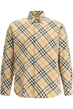Burberry Skjorte, Herre, , XS, Bomuld, Skjorte med justerbare manchetter