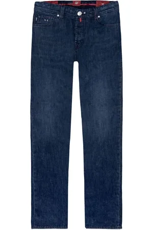 sartoria tramarossa Jeans, Herre, Blå, W38, Bomuld, Blå Bomuld Jeans & Bukser