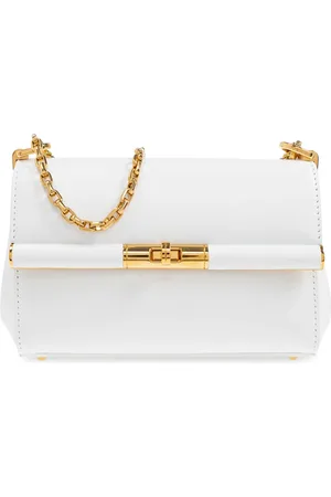Dolce & Gabbana Taske, Dame, Hvid, ONE SIZE, Uld, Skuldertaske Marlene Mini