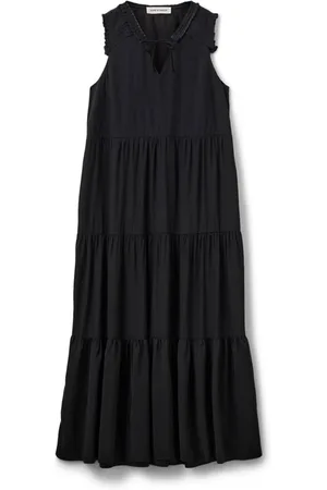 Sofie Schnoor Kjole, Dame, Sort, M, Uld, Maddiesw Sort Sommerkjole