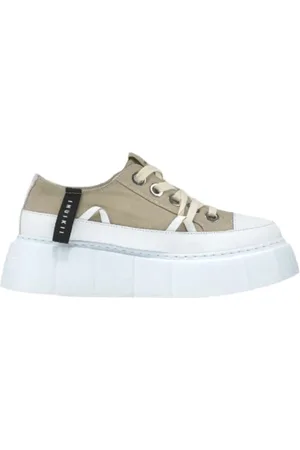 INUIKII Sko, Dame, , 38 EU, Bomuld, Grå Canvas Sneaker til forår/sommer
