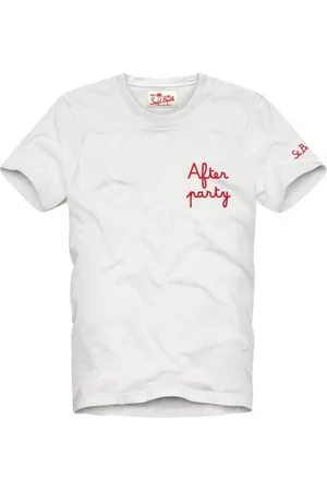 MC2 SAINT BARTH Top, Herre, Hvid, S, Uld, T-shirts