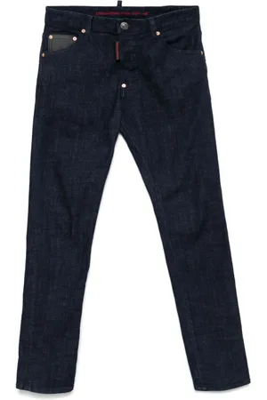 Dsquared2 Jeans, Herre, Blå, 3XL, Moderigtig Tøjkollektion