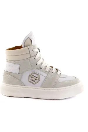 Philipp Plein Sko, Dame, Hvid, 39 EU, 74675 Hvide Sneakers