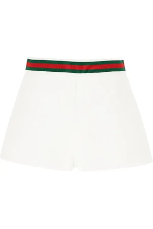 Gucci Shorts, Dame, Hvid, XS, Afslappet T-shirts og Shorts Kollektion