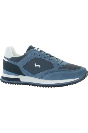 HARMONT&BLAINE Sko, Herre, Blå, 45 EU, Læder, Sneaker