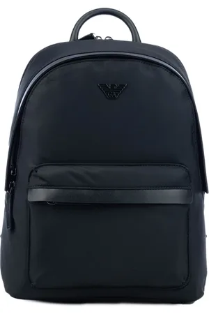 Emporio Armani Taske, Herre, Sort, ONE SIZE, Uld, Stilfulde Jakker til Din Garderobe