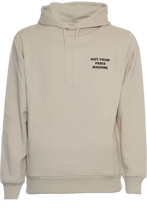 Drôle de Monsieur Sweathshirts & Hoodies, Herre, , S, Komfortabel hættetrøje med slogan