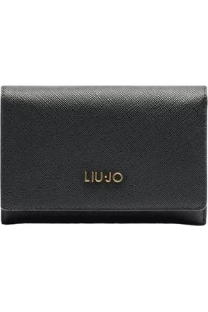 Liu Jo Tilbehør, Dame, Sort, ONE SIZE, Elegant Trifold Pung i Sort
