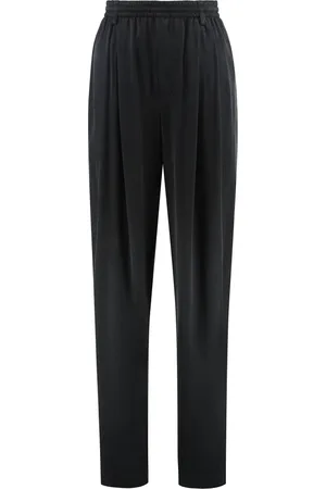 Alexander Wang Bukser, Dame, Sort, M, Polyester, Elastiske talje bukser med baglommer