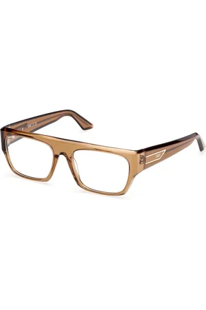 GCDS Tilbehør, unisex, Brun, 53 MM, Modebriller i farve 045
